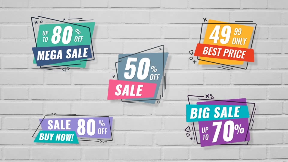 20 Sale Banners Videohive 23841572 After Effects Image 5