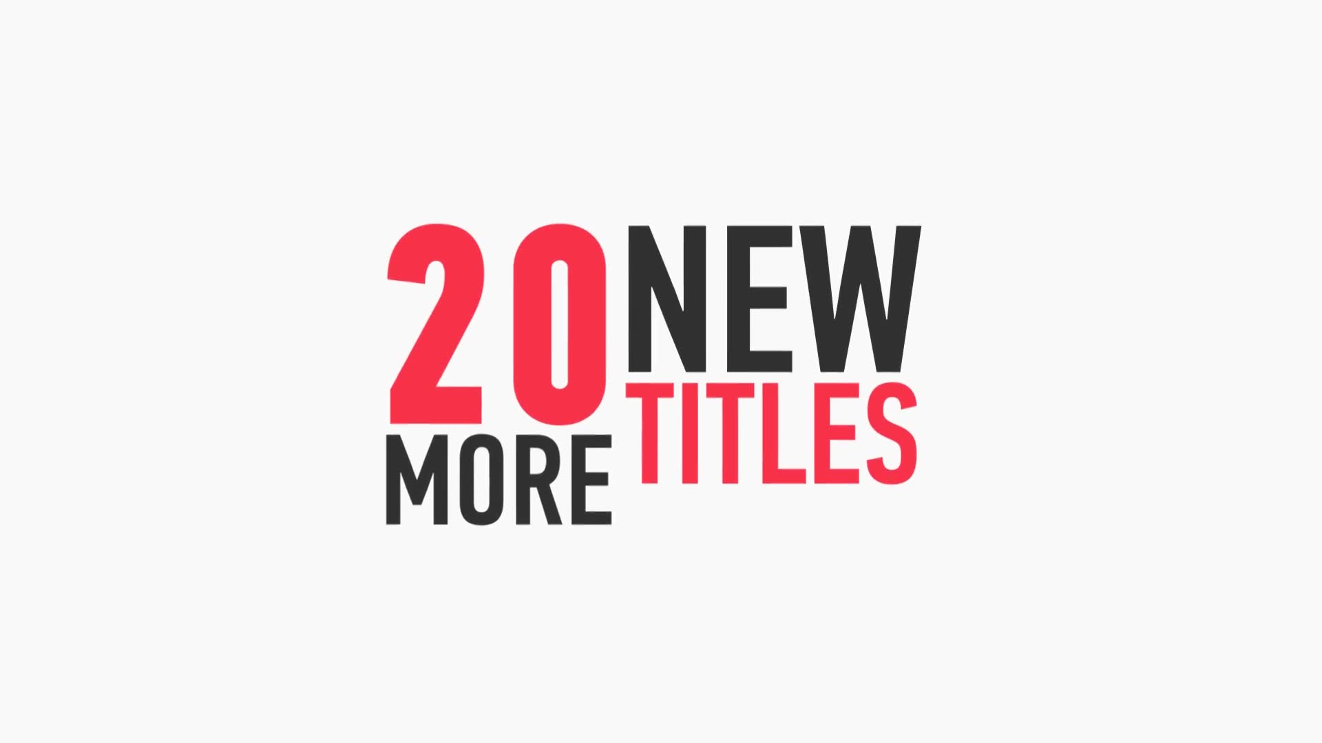 20 Simple Titles Videohive 14476724 After Effects Image 2