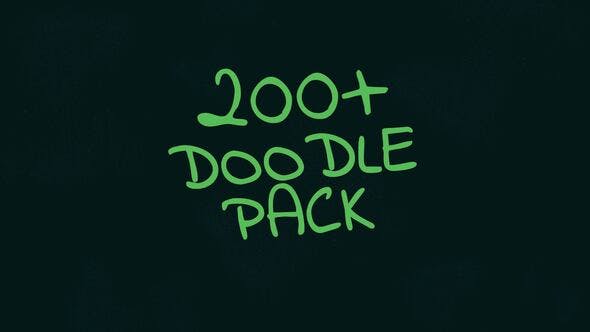 200 Doodle Pack - Download 25559704 Videohive