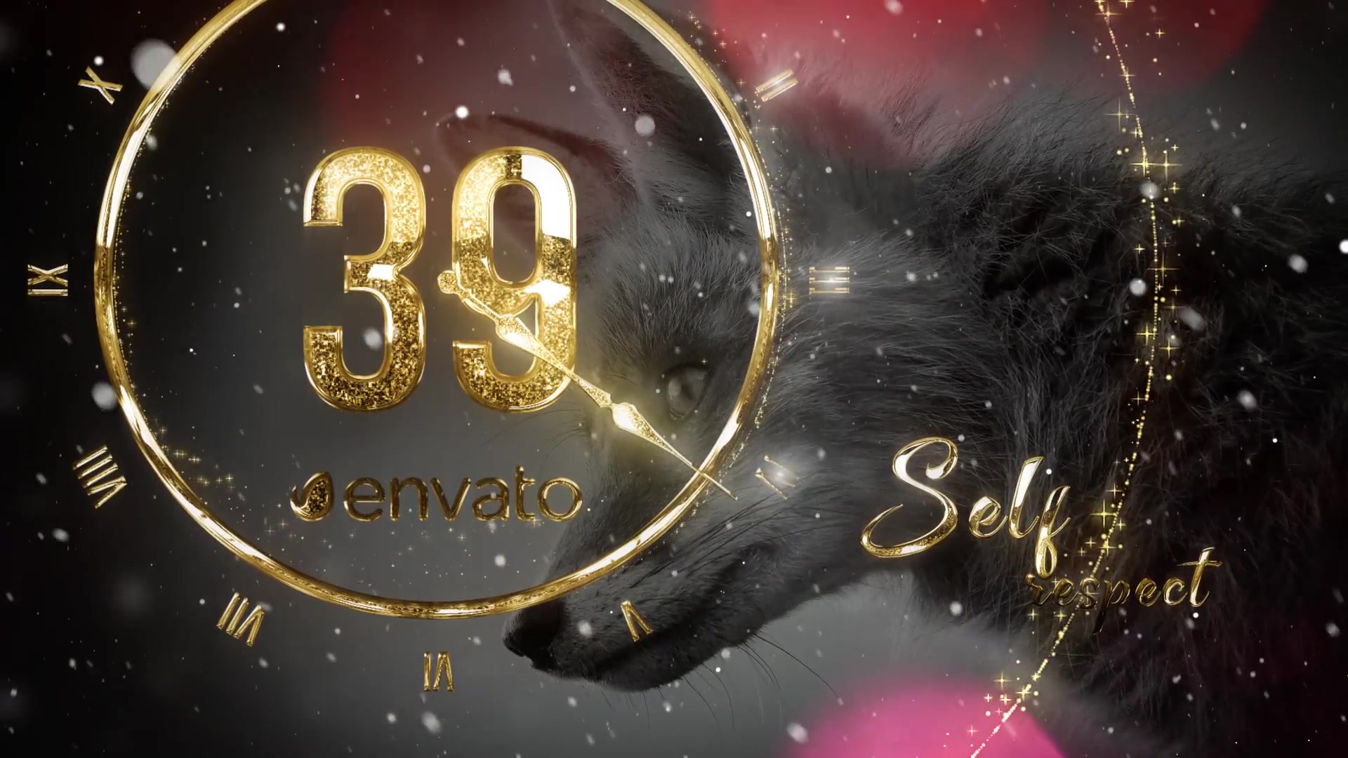 2021 New Year Gold Countdown Videohive 25062249 After Effects Image 4