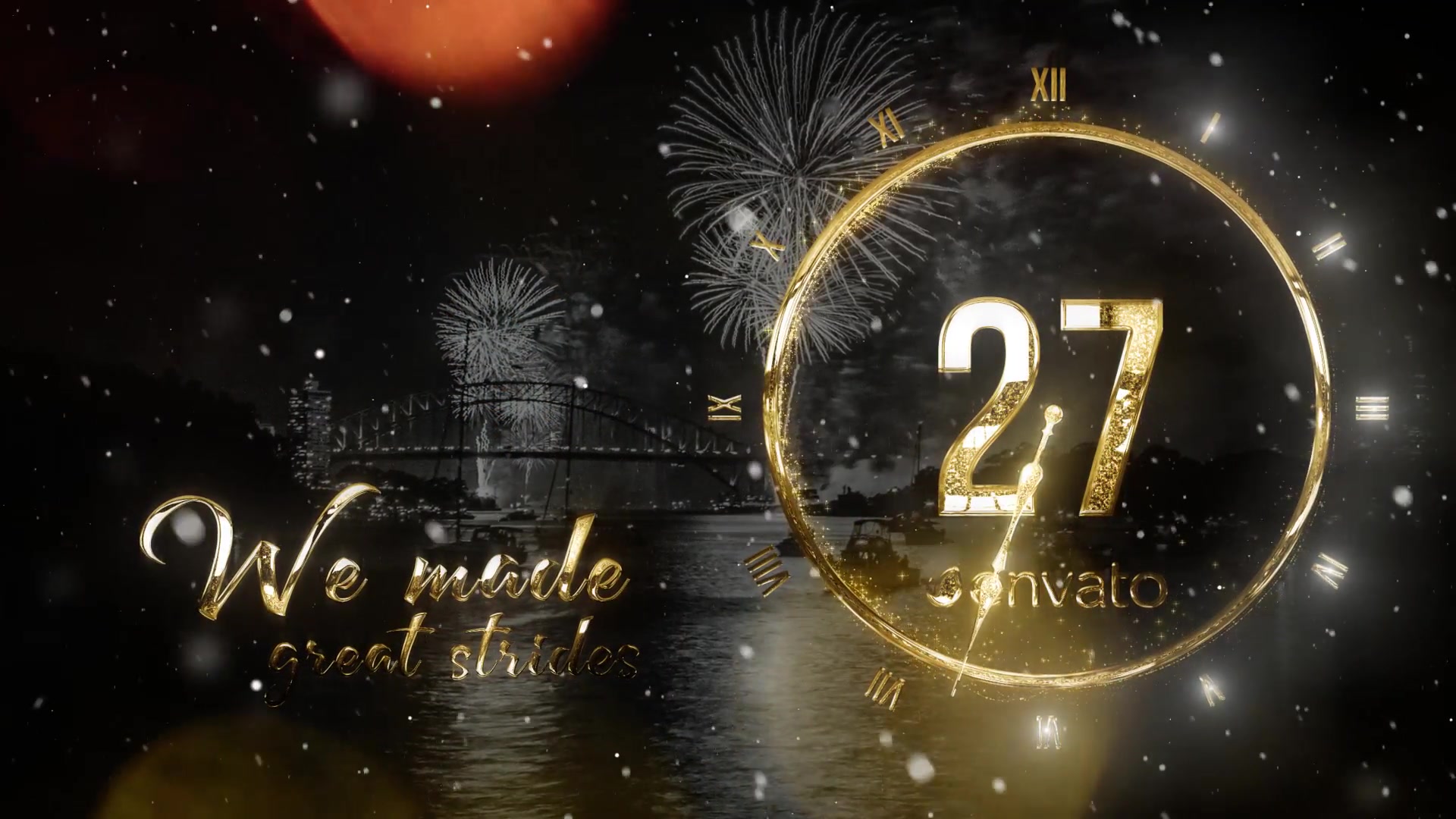 2021 New Year Gold Countdown Videohive 25062249 After Effects Image 6