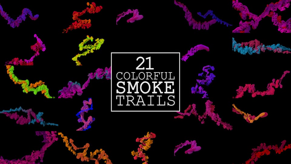 21 Colorful Smoke Trails Videohive 23312552 After Effects Image 12