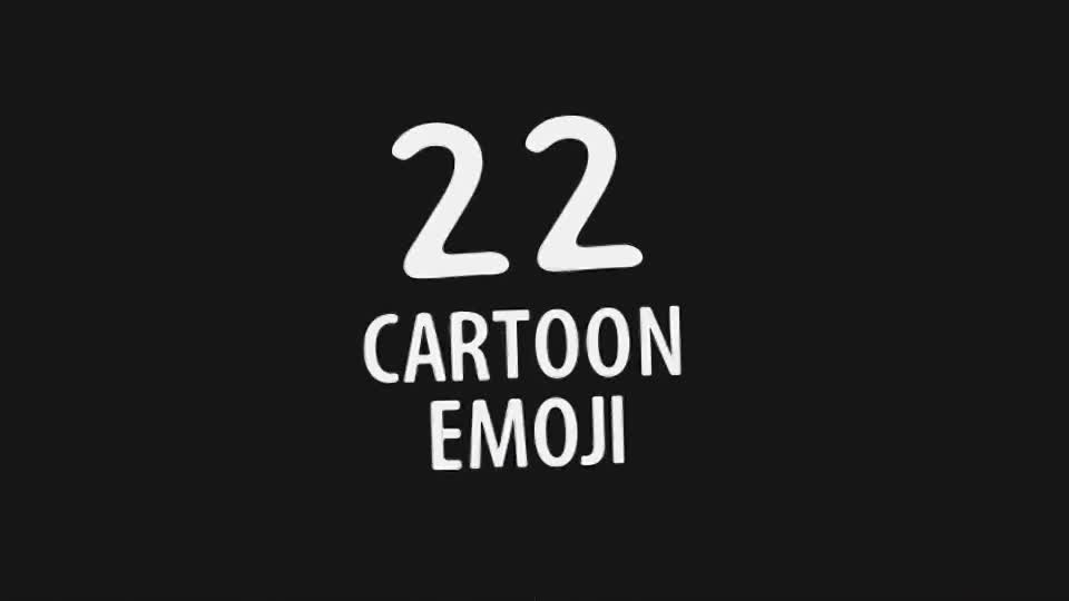 22 Cartoon Emoji Videohive 23017206 After Effects Image 1