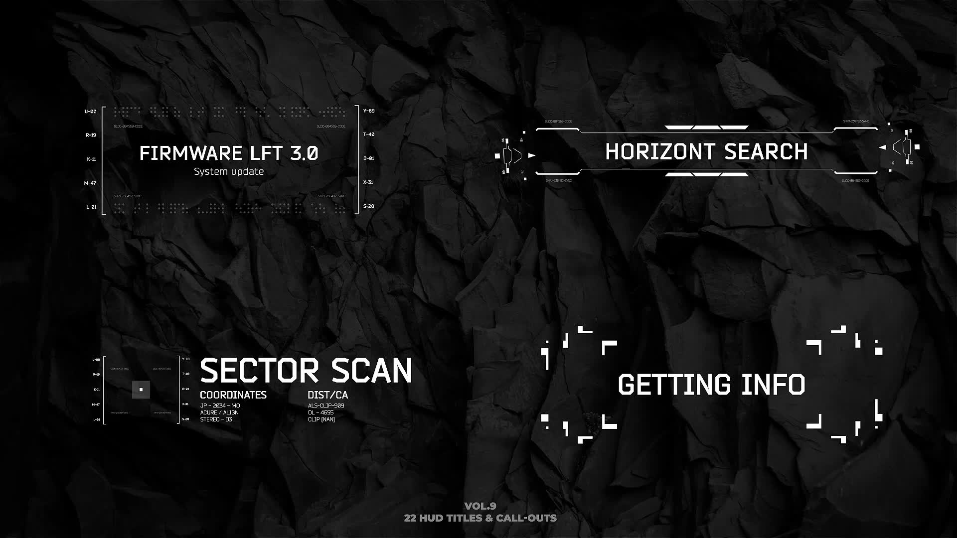 22 HUD Titles and Call Outs | Premiere Pro Videohive 37141645 Premiere Pro Image 7