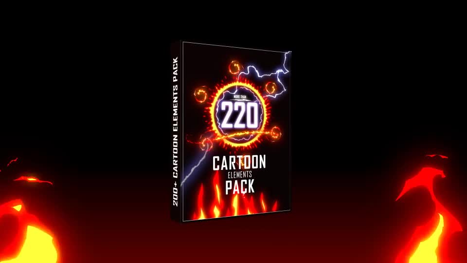 220+ Cartoon Elements Pack Videohive 22561087 After Effects Image 2