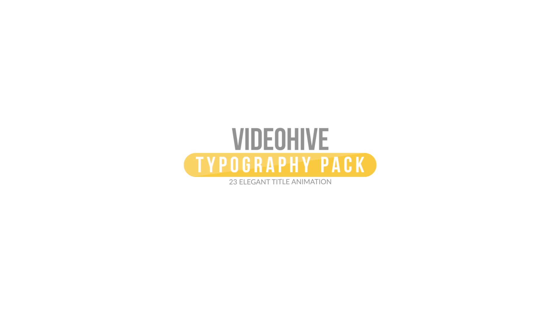 23 cool Title Animations - Download Videohive 11885384