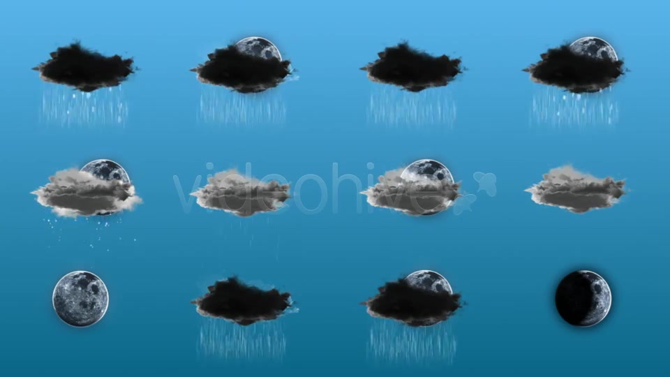 24 Animated Weather Icons - Download Videohive 2274115