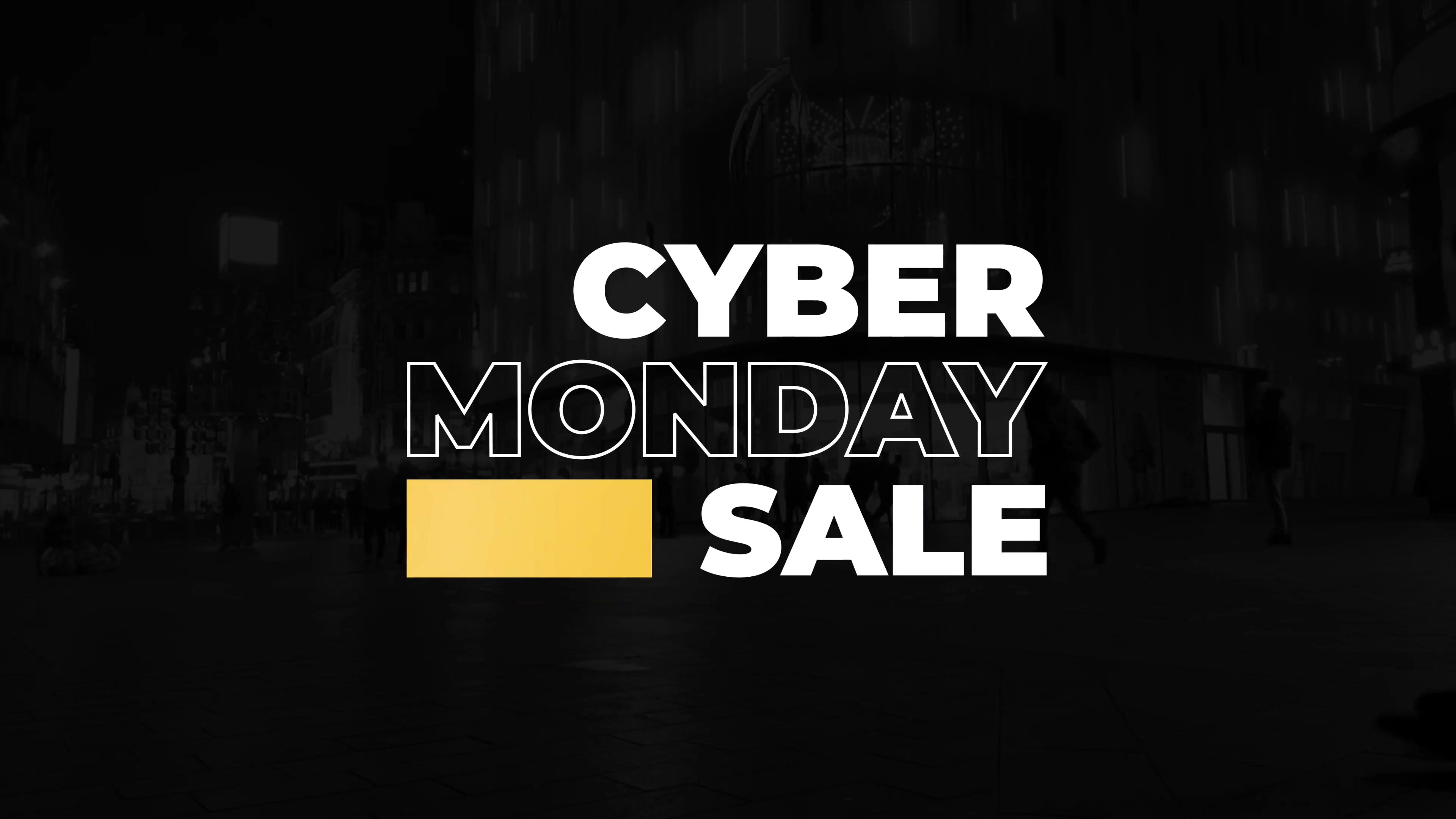 24 Black Friday and Cyber MondayTitles Videohive 40472264 After Effects Image 10