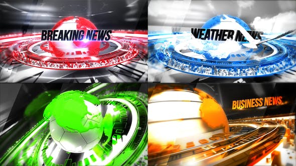 24 Broadcast News Complete Package - Download 23082127 Videohive