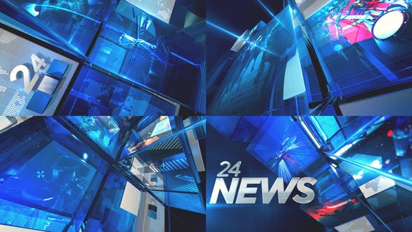 24 News Opener - 35604758 Download Videohive