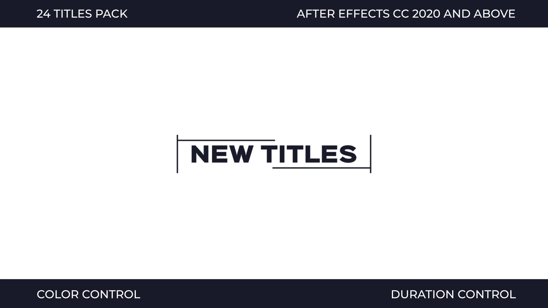 24 Titles Pack Videohive 32981510 After Effects Image 4