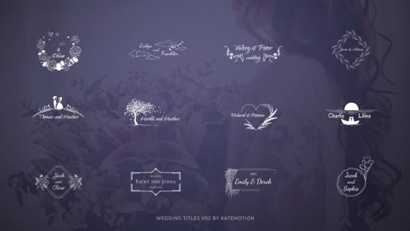 24 Wedding Titles | After Effects - Download 38523310 Videohive