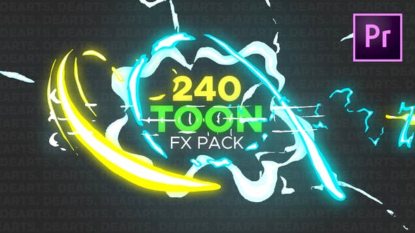 240 Toon FX Pack Premiere - Videohive 22870977 Download