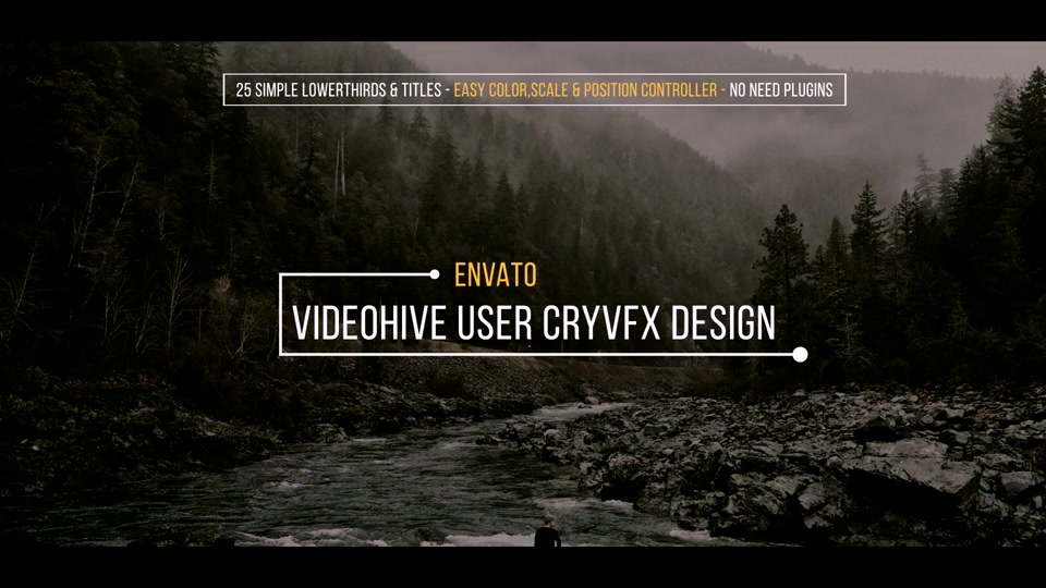 25 Clean Lower Third & Title Videohive 16098396 After Effects Image 3