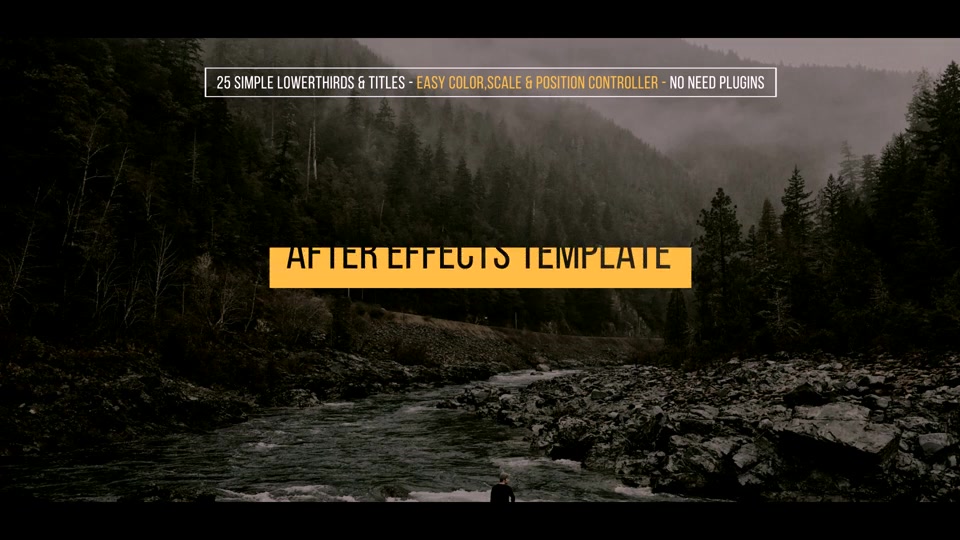 25 Clean Lower Third & Title Videohive 16098396 After Effects Image 5