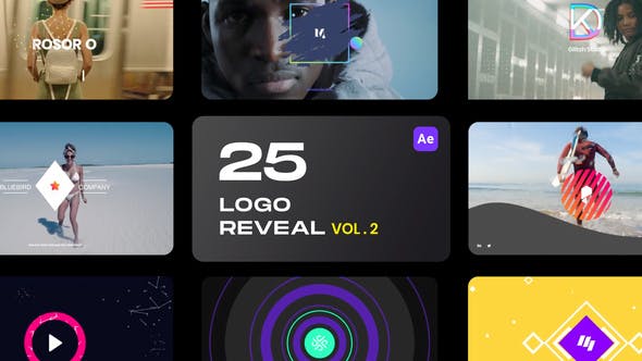 25 Logo Reveal Bundle Vol 2 - Videohive Download 32880519