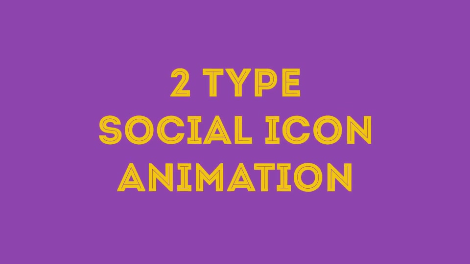 25 Shape and 10 Social Icon Animations - Download Videohive 8129947