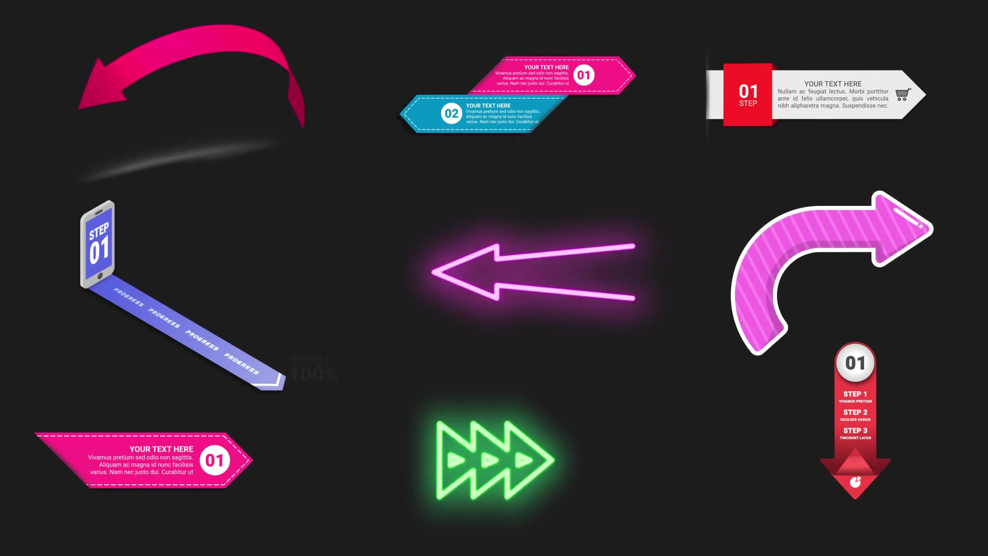 250+ Animated Arrows Videohive 22700855 After Effects Image 3