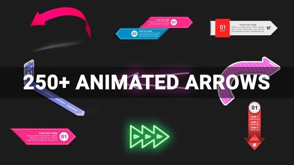 250+ Animated Arrows - 22700855 Videohive Download