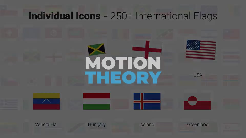 250+ Country Flags Icons Videohive 33208277 After Effects Image 12