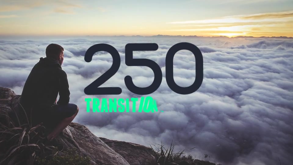 250 Transitions Pack - Download Videohive 13087689