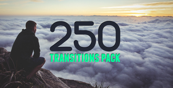 250 Transitions Pack - Download Videohive 13087689