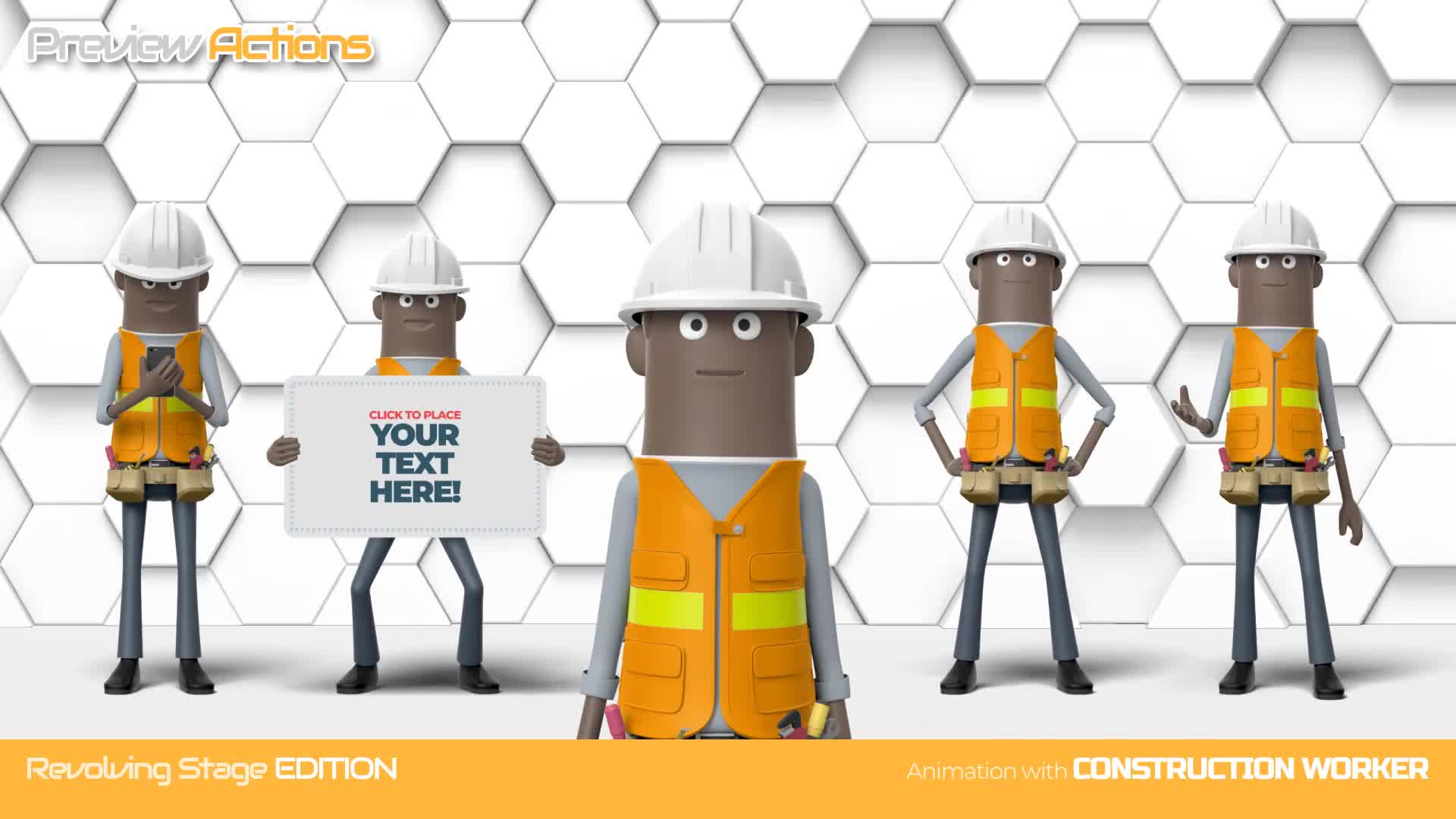 26 Action Set Construction Worker Videohive 33966279 After Effects Image 11