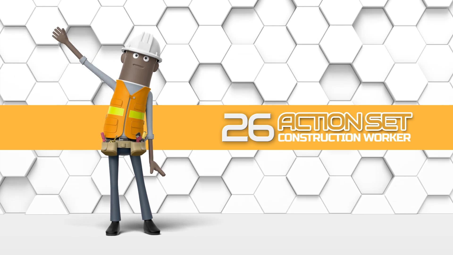 26 Action Set Construction Worker Videohive 33966279 After Effects Image 2