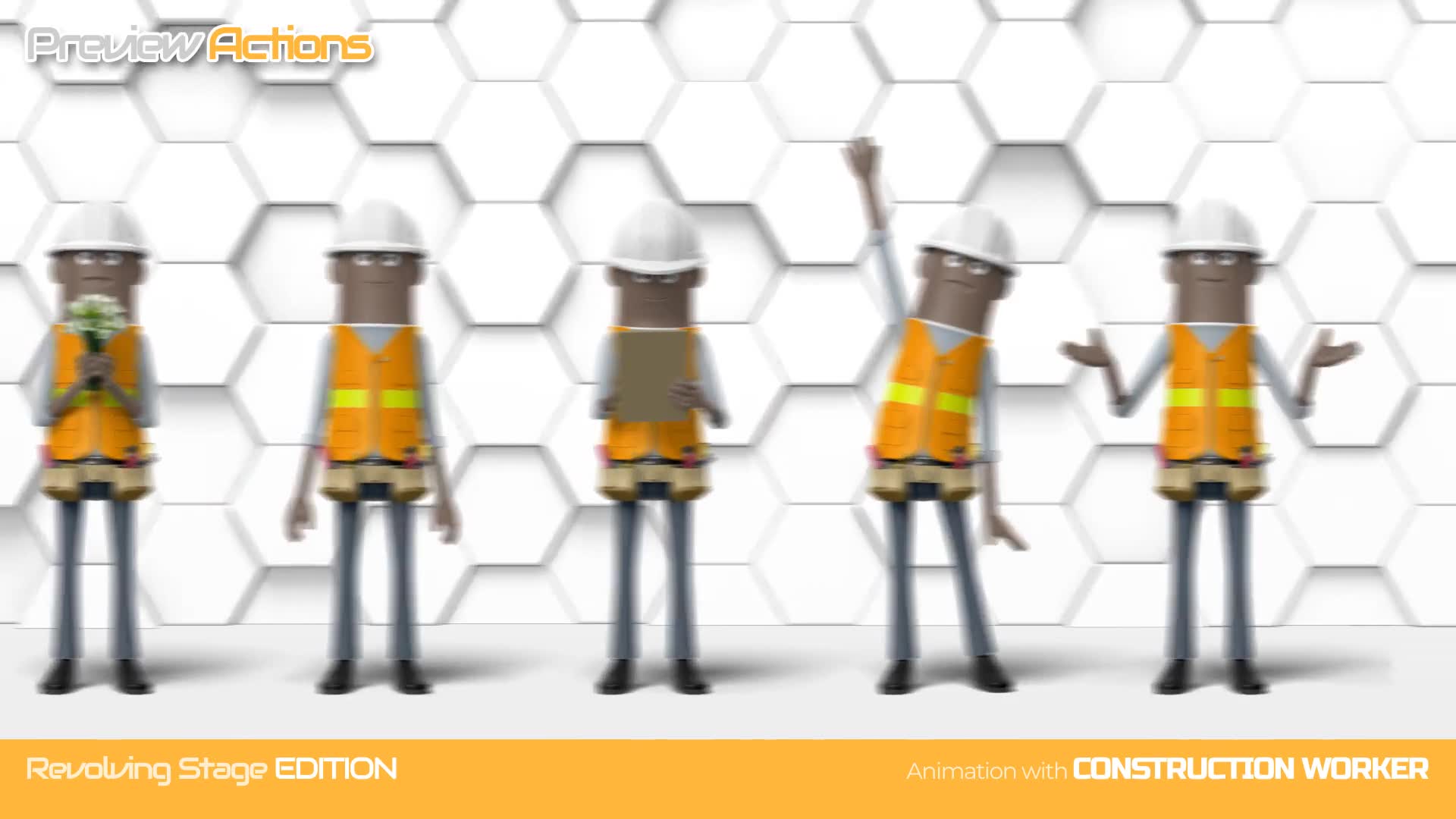 26 Action Set Construction Worker Videohive 33966279 After Effects Image 9