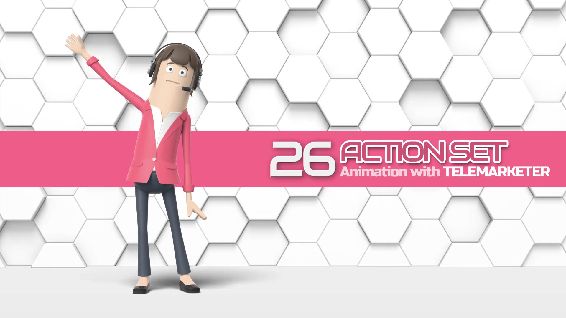 26 Action Set Telemarketer Videohive 33966263 After Effects Image 2