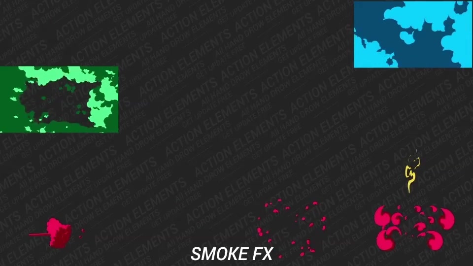 2D Action Elements Pack Videohive 22531304 After Effects Image 10