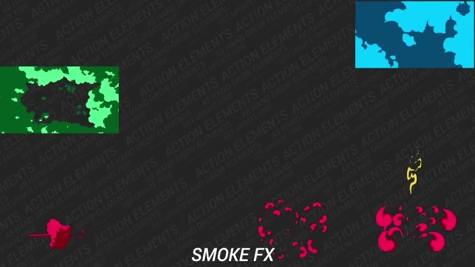 2D Action Elements Pack Videohive 22531304 After Effects Image 9