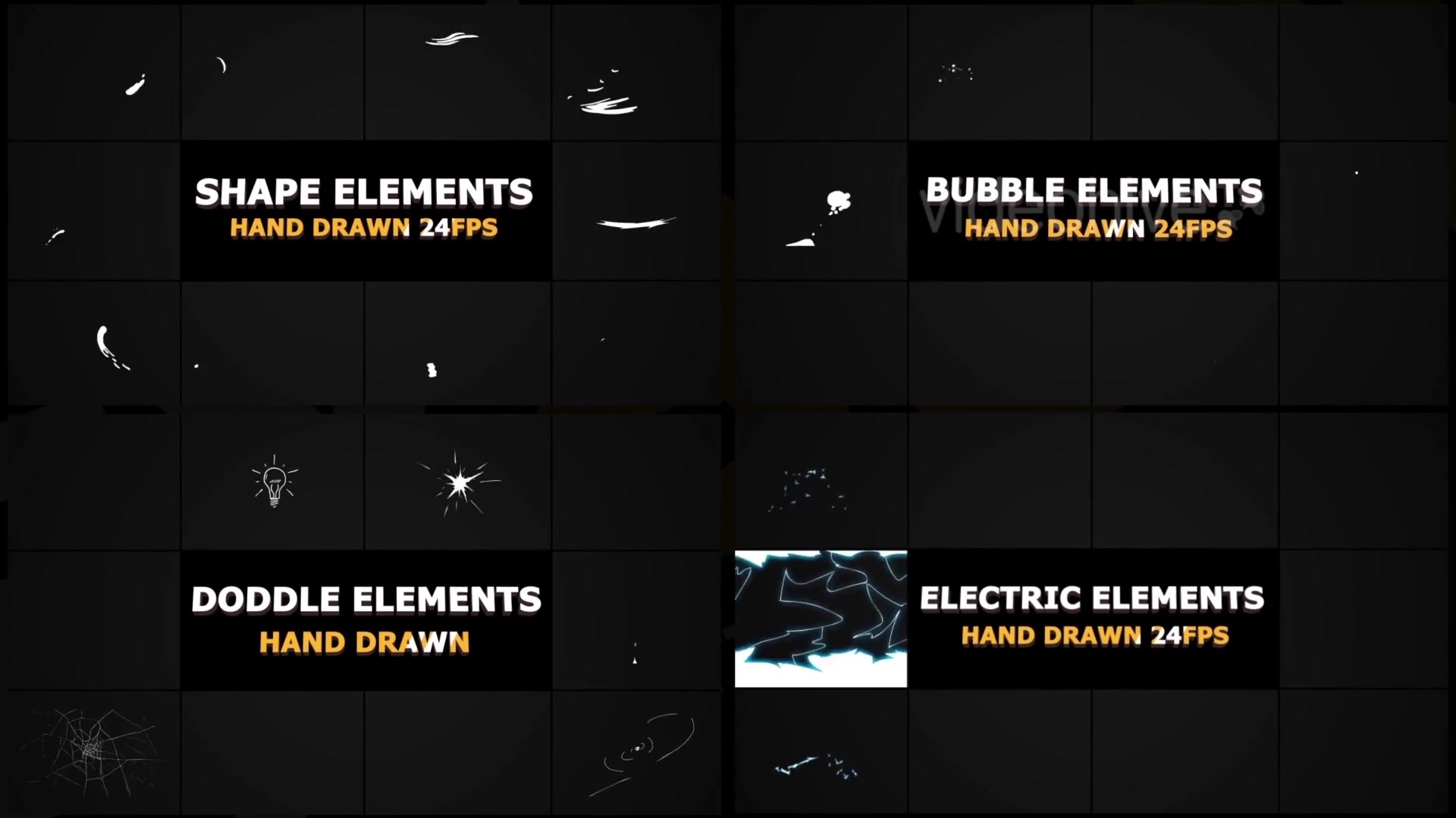 2D Explosion Elements | After Effects Videohive 25579317 After Effects Image 10