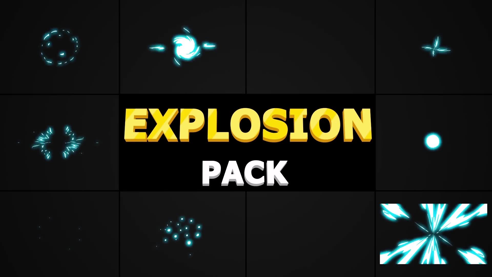 2D Explosion Elements | After Effects Videohive 25579317 After Effects Image 2