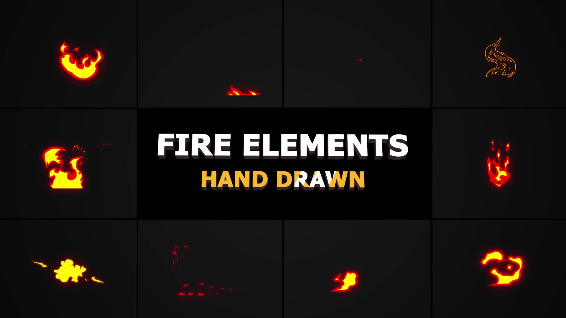 2D FX Fire Elements | DaVinci Resolve Videohive 38230104 DaVinci Resolve Image 2