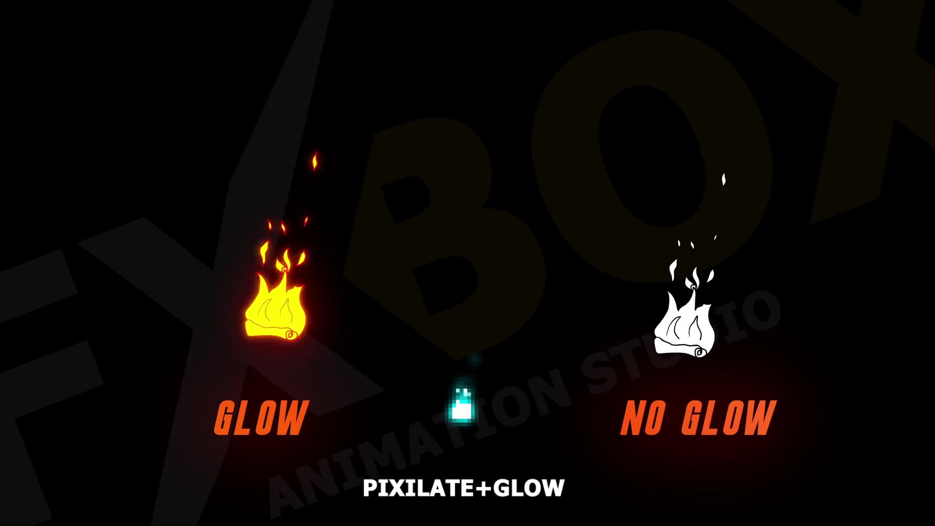 2D FX Fire Elements - Download Videohive 23313468