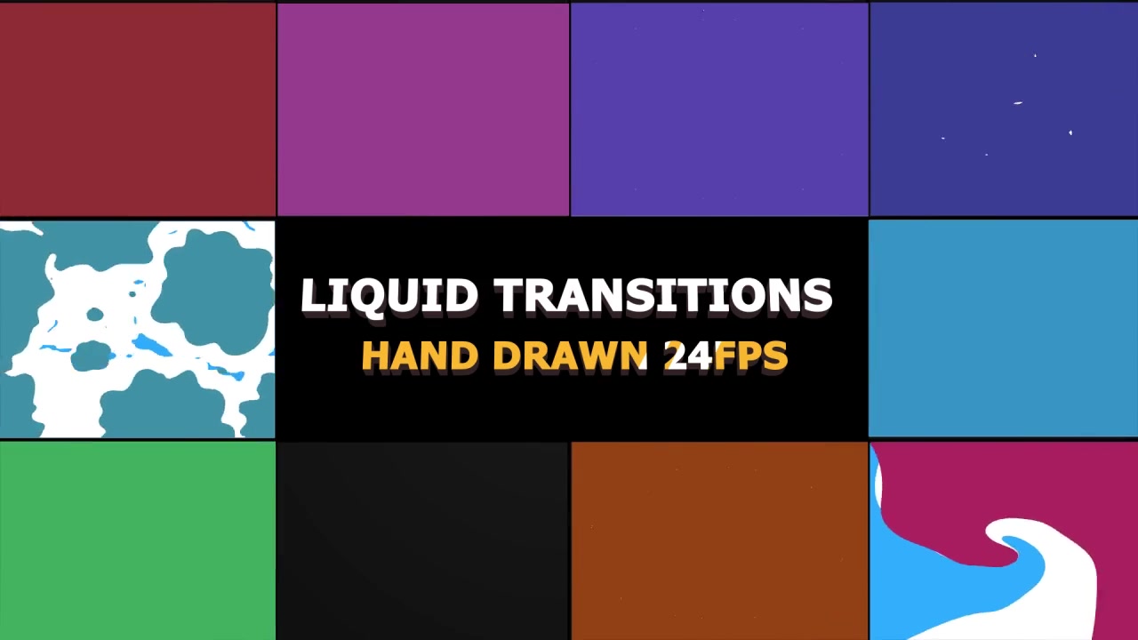 2D FX Liquid Transitions - Download Videohive 22869616