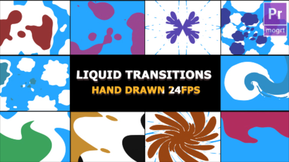 2D FX Liquid Transitions - Download Videohive 22869616