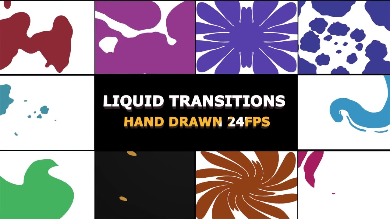 2D FX Liquid Transitions | FCPX Videohive 23448948 Apple Motion Image 2