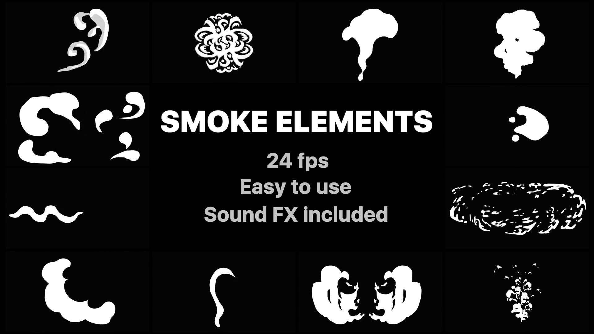 2D FX Smoke Elements | DaVinci Resolve Videohive 31476077 DaVinci Resolve Image 4
