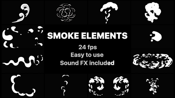 2D FX Smoke Elements - Download Videohive 21795682