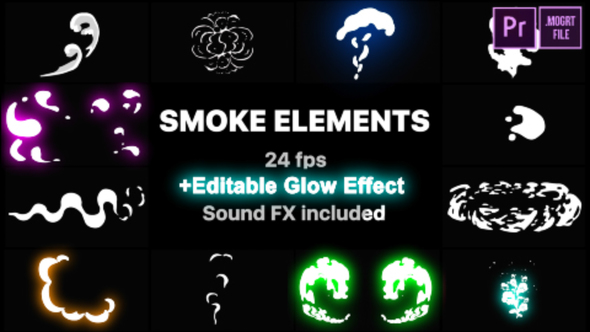 2D FX Smoke Elements - Download Videohive 22804832