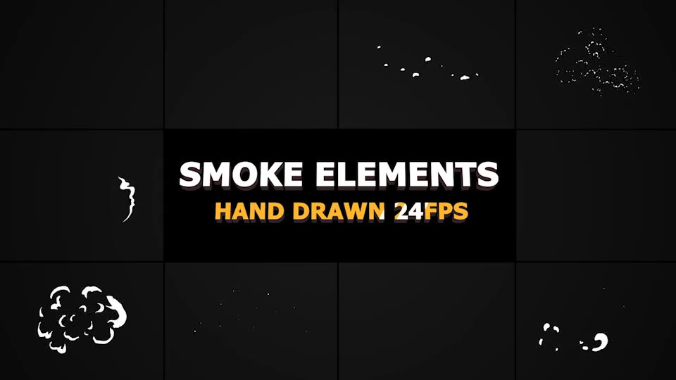 2d FX SMOKE Elements | Final Cut Pro X Videohive 23835555 Apple Motion Image 2