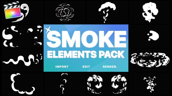 2D FX Smoke Elements | Final Cut - Videohive Download 23701554