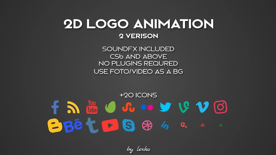 2D Logo Animation Videohive 20805874 After Effects Image 1