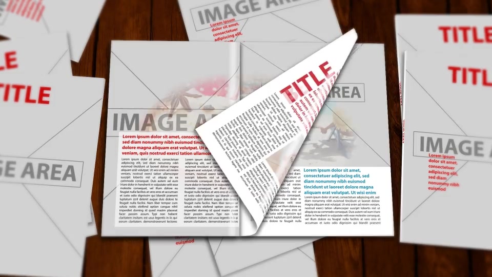 2D Magazine Videohive 11342349 After Effects Image 7