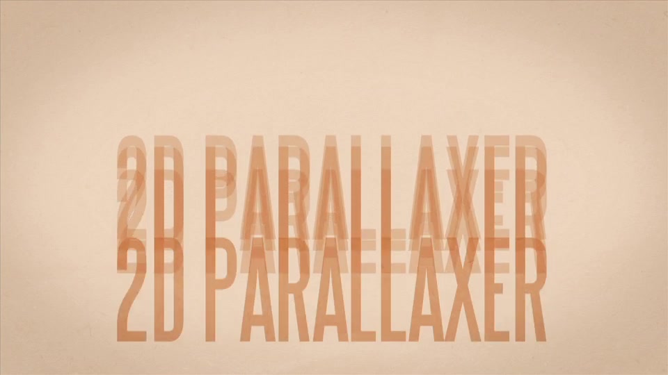 2D Parallaxer - Download Videohive 8505168