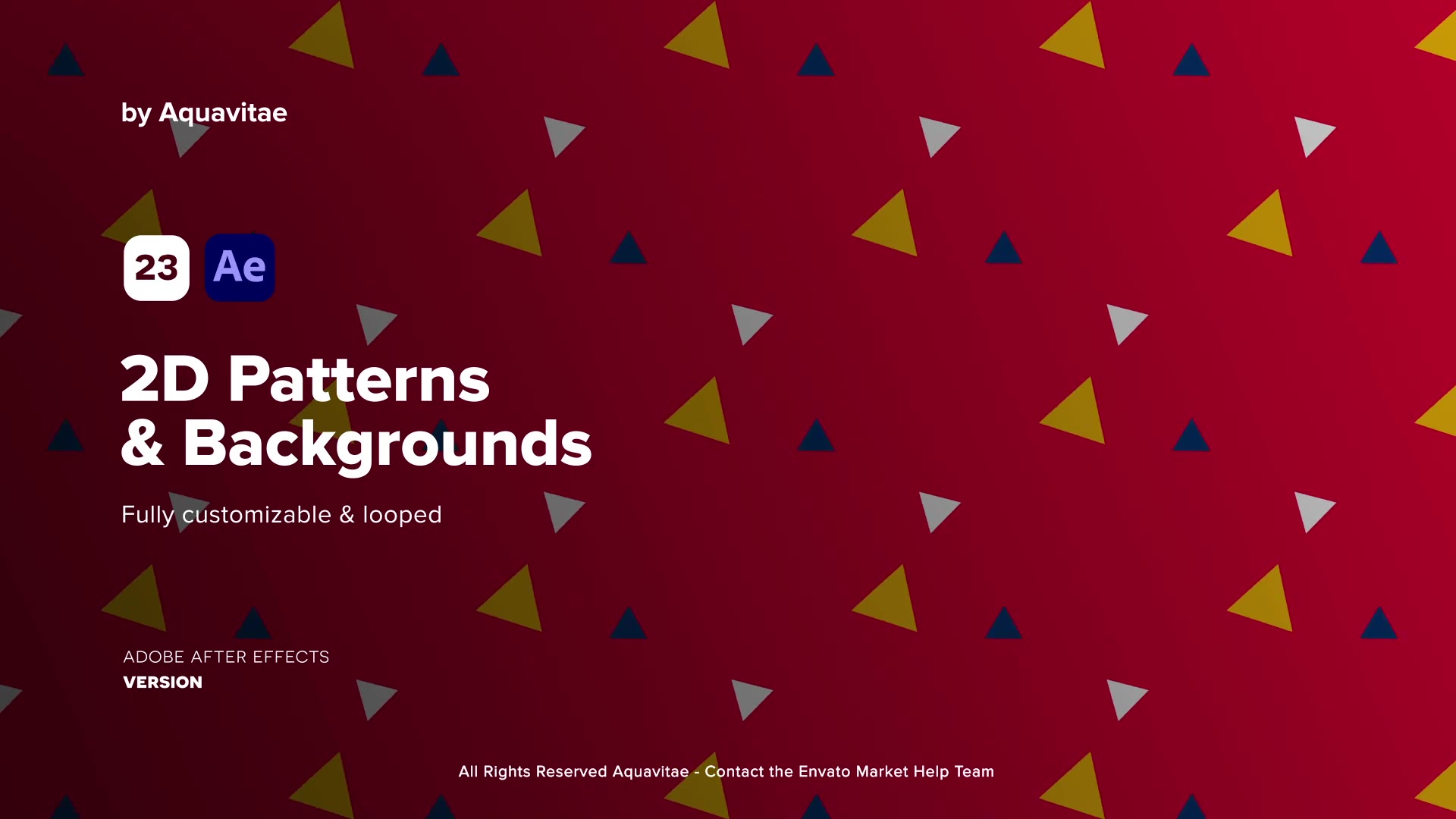 2D Patterns & Backgrounds Videohive 37253764 After Effects Image 10