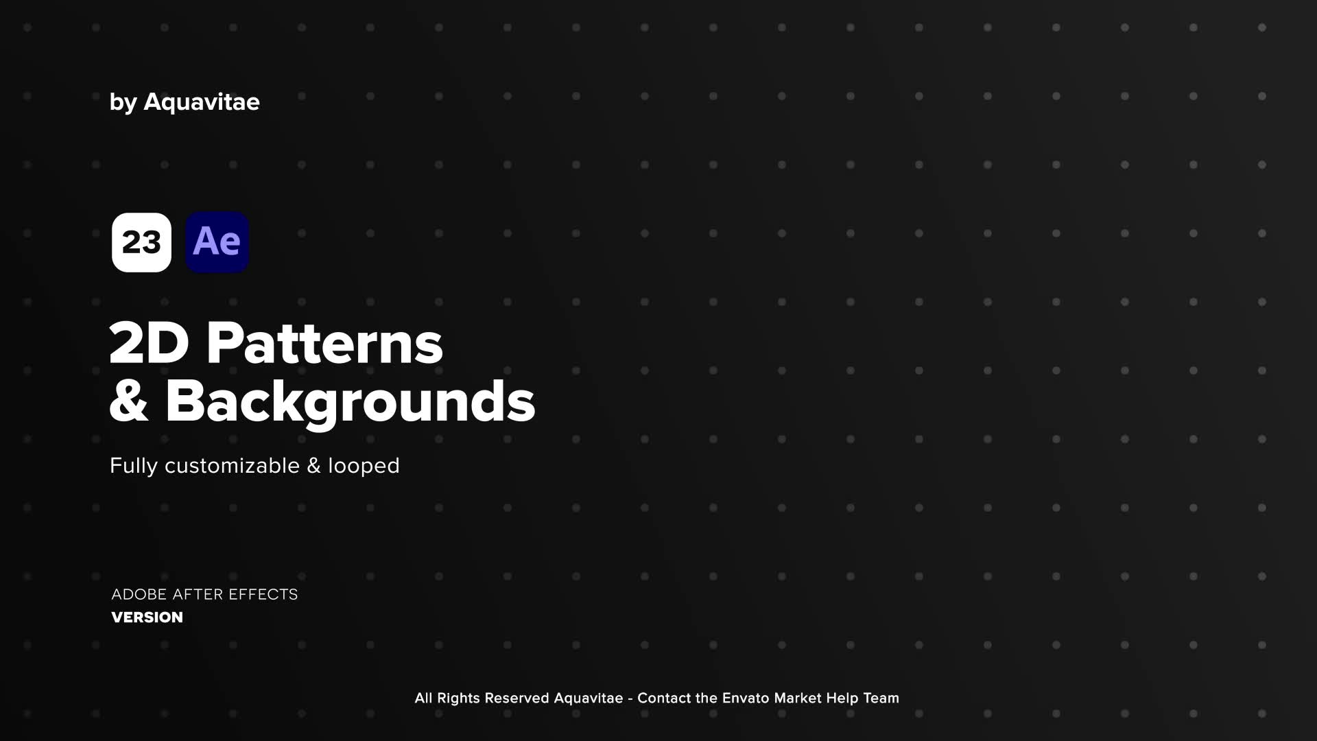 2D Patterns & Backgrounds Videohive 37253764 After Effects Image 2