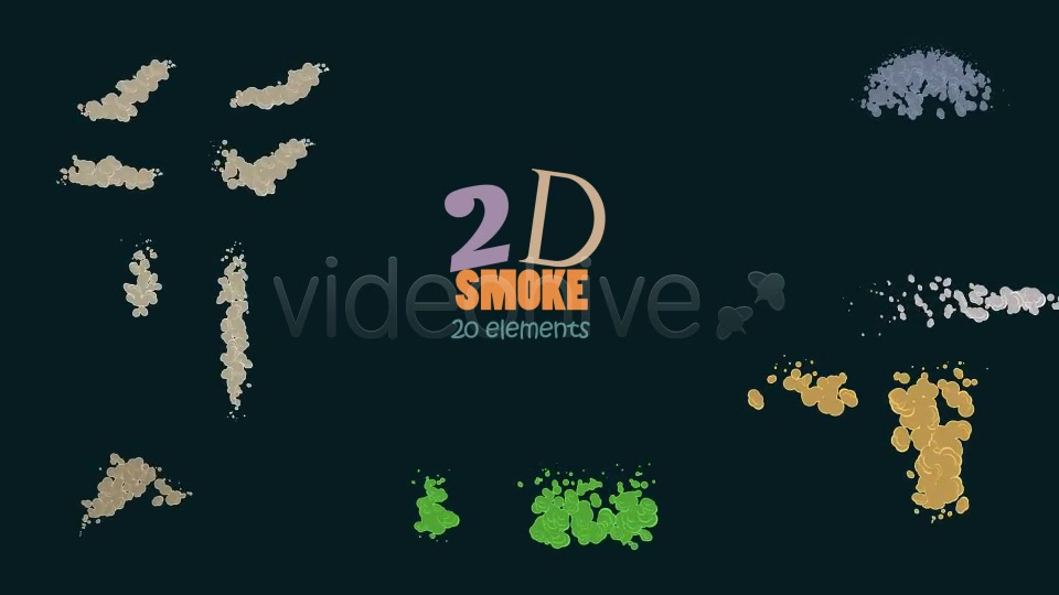 2D Smoke Pack - Download Videohive 10802430